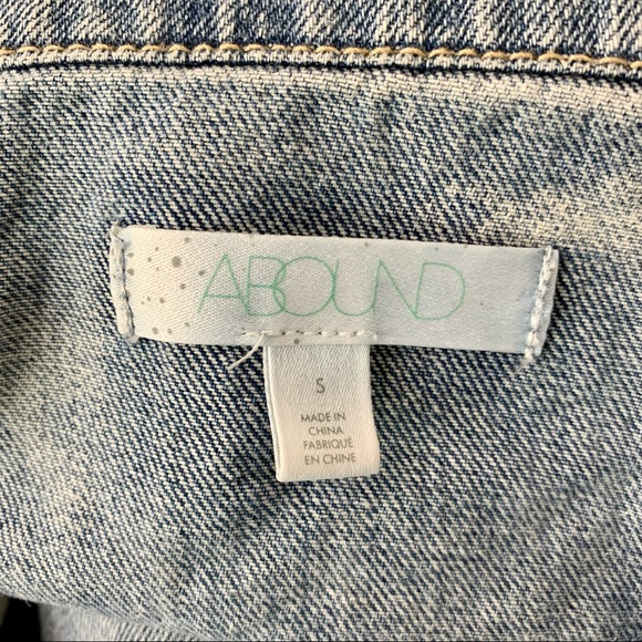 Abound Denim Jean Jacket Sz S NWT - Picture 11 of 13